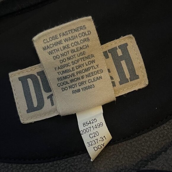 Duluth Trading Co, Men's Black Hills Windfront Vest, Medium, Dark Grey and Black - Picture 9 of 12